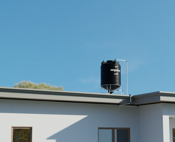 Kapasitas Tangki Air yang Cukup untuk 4 Anggota Keluarga - MPOIN