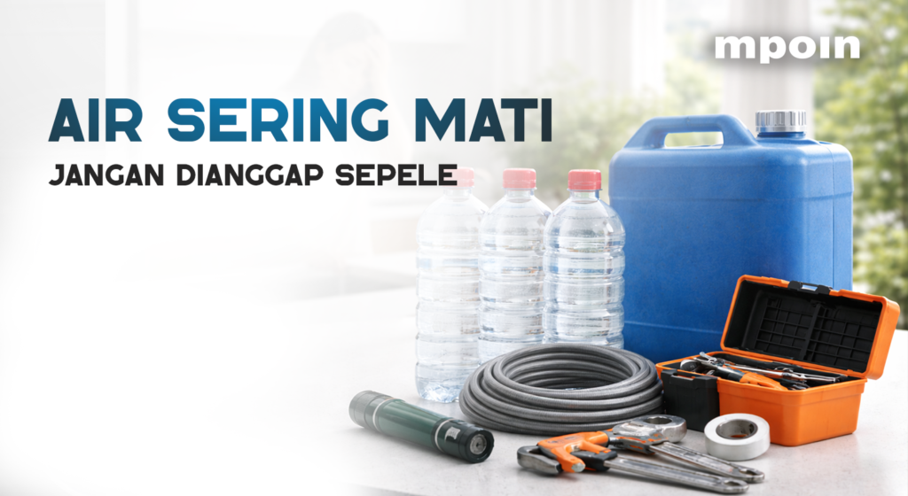 Solusi Ampuh Mengatasi Air Rumah Sering Mati Mendadak - MPOIN