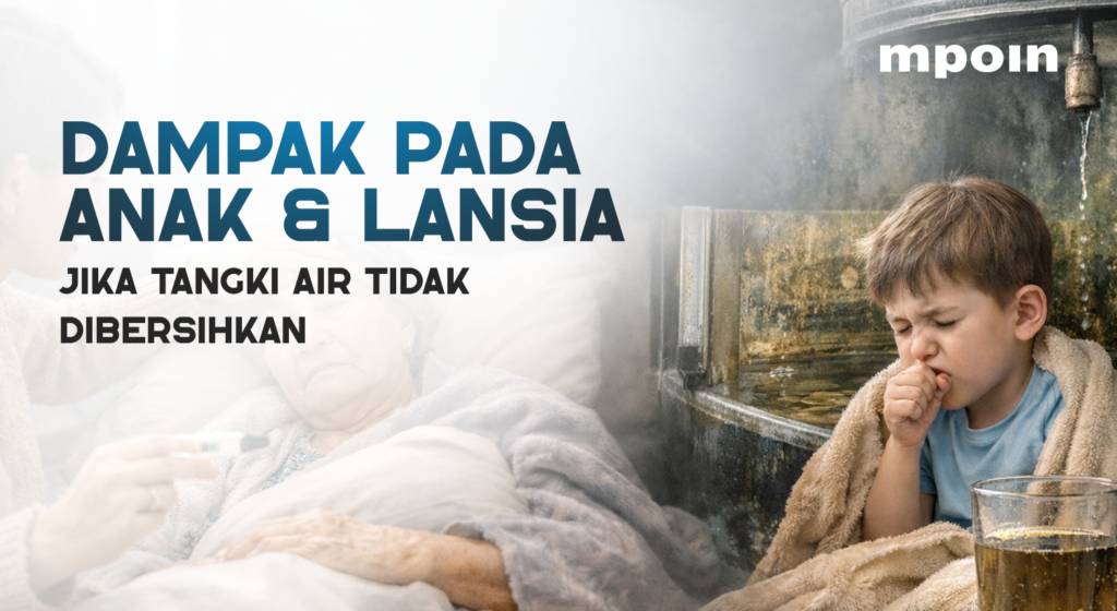 Tangki Air Kotor Ancam Kesehatan Anak dan Lansia - MPOIN