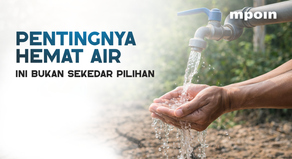 Jangan Anggap Sepele, Hemat Air Kunci Rumah Lebih Efisien - MPOIN