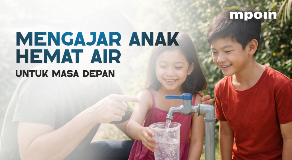 Tips Ajak Anak Hemat Air untuk Masa Depan - MPOIN