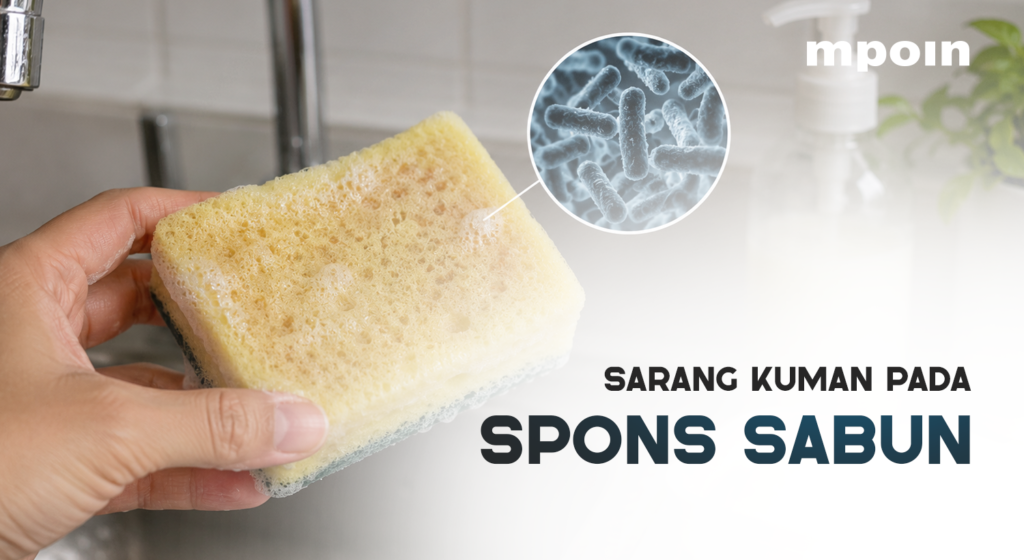 Spons Sabun Terlihat Bersih, tapi Bisa Jadi Sarang Kuman