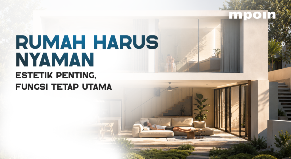 Rumah Terlihat Estetik Belum Tentu Nyaman Ditinggali