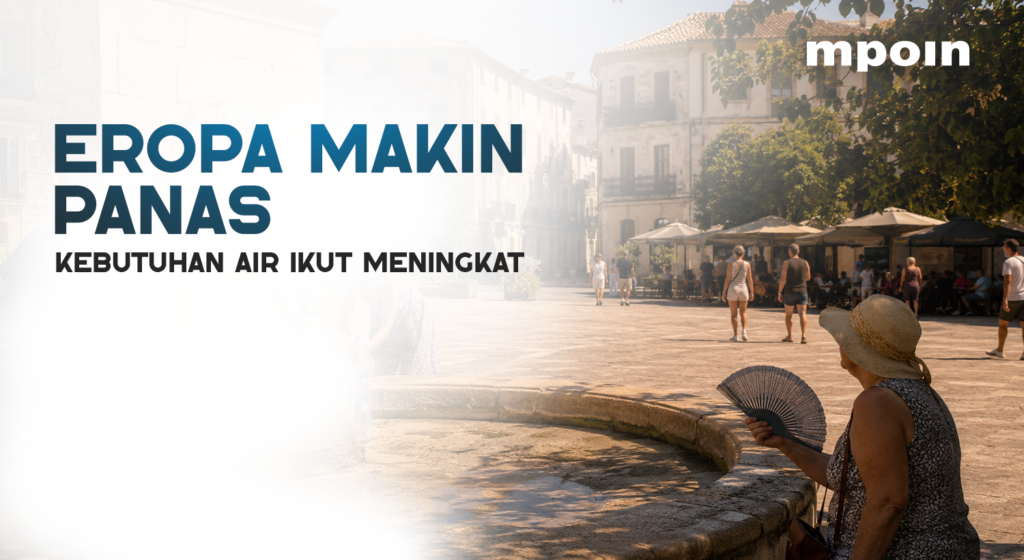 Gelombang Panas di Eropa Bisa Bikin Kebutuhan Air Ikut Terdampak?