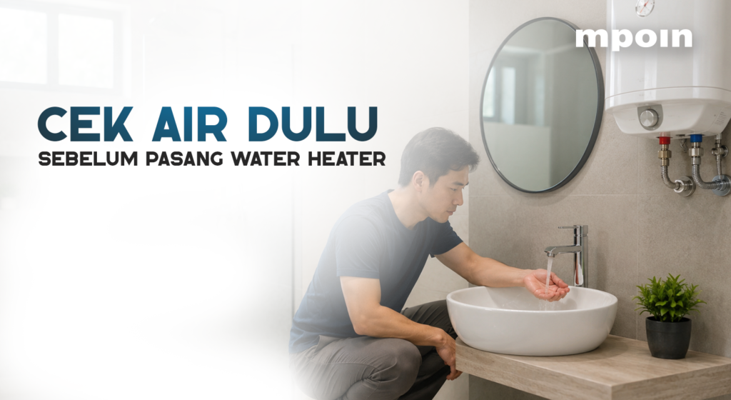 Sebelum Pasang Water Heater, Cek Air di Rumah Terlebih Dahulu!