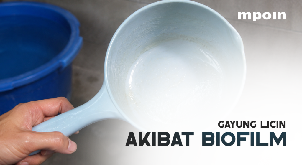 Permukaan Dalam Gayung Terasa Licin? Ini Penyebabnya