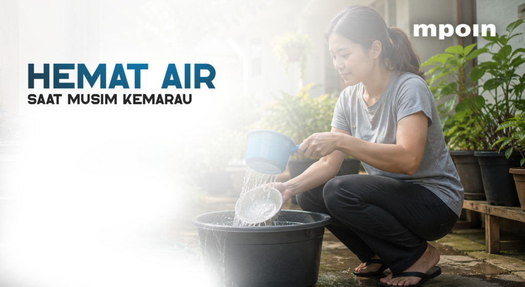 5 Cara Sederhana Hemat Air di Rumah Ketika Musim Kemarau