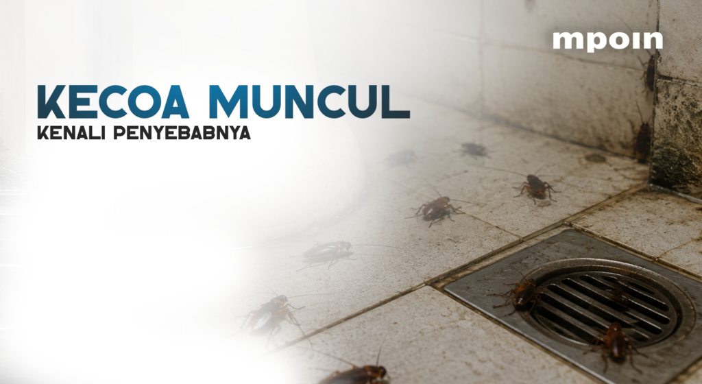 Kamar Mandi Banyak Kecoa? Ini Penyebab dan Cara Membasminya