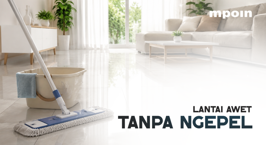 Nggak Perlu Sering Ngepel, Ini Rahasia Biar Lantai Bersihnya Awet