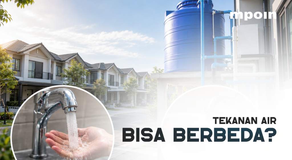 Tekanan Air di Rumah Cluster Bisa Berbeda? Ini Penyebabnya