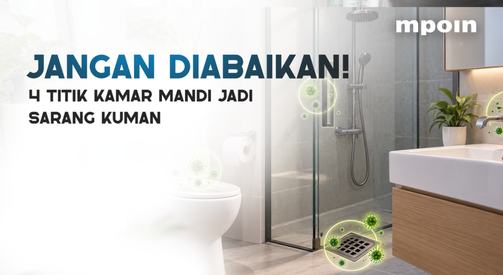 ARTIKEL.ID - Kamar Mandi Jadi Sarang Kuman